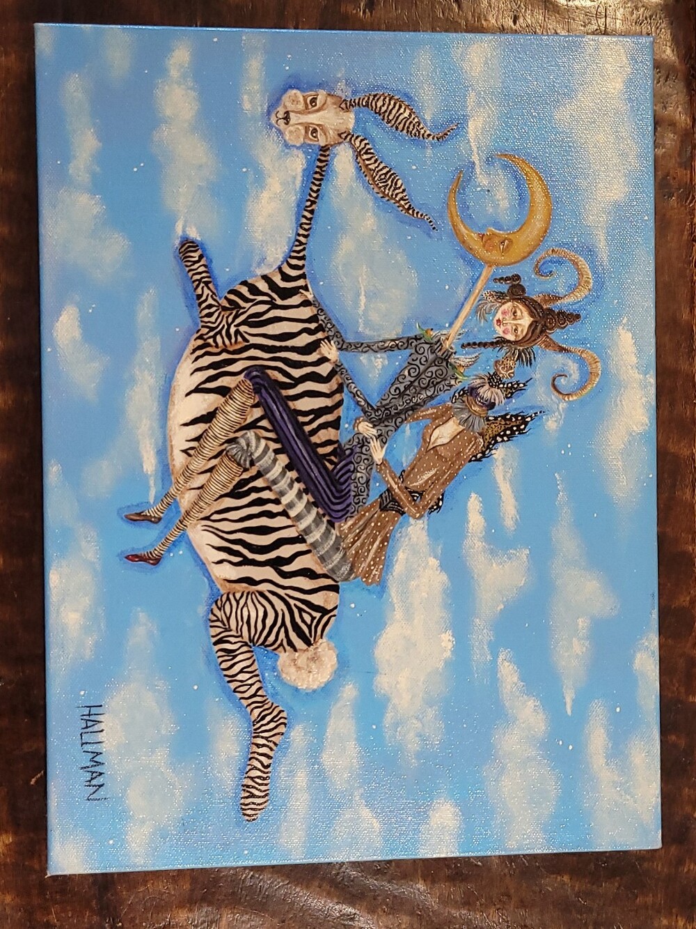 Paula Hallman painting 16x12